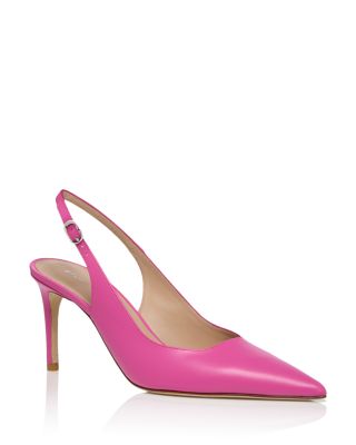 Women's Power Leather Slingback Pumps 