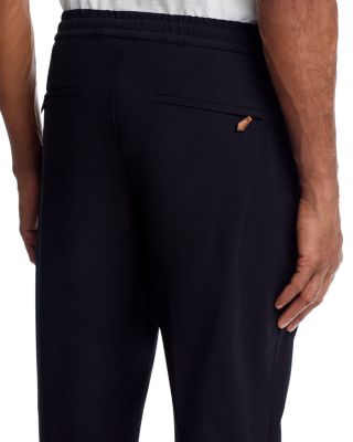 Kinetic Jersey Pleat Drawstring Jogger Pants