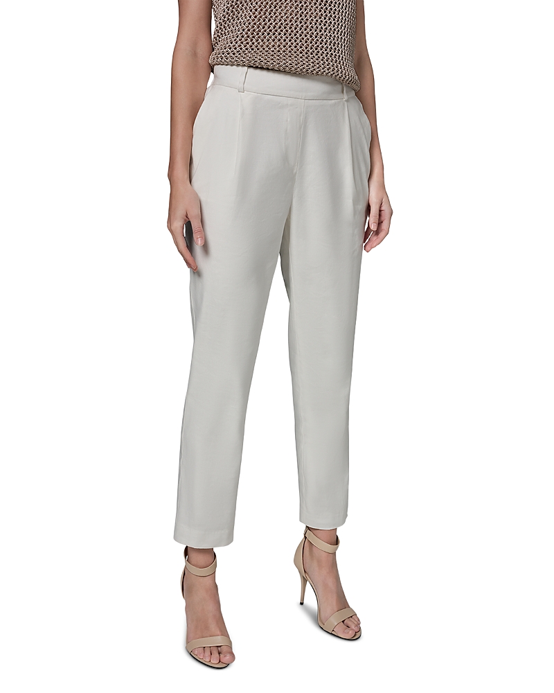 Donna Karan New York Pleated Straight Pants