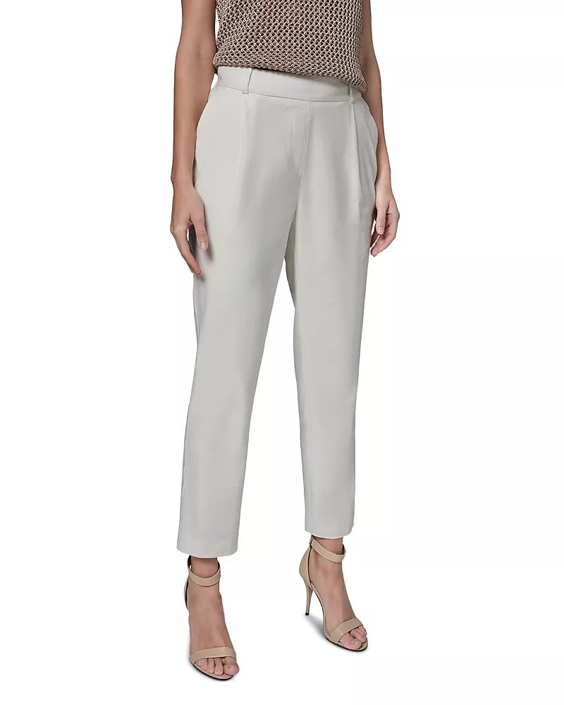 Donna Karan New York Pleated Straight Pants
