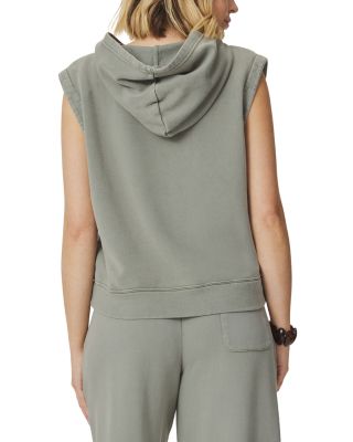 Greta Terry Sleeveless Hoodie