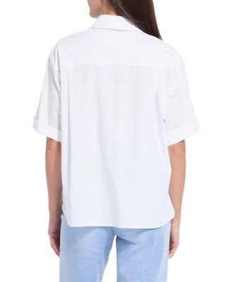 Corinna Oversized Cropped Shirt
