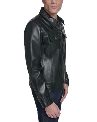 Leather Trucker Jacket