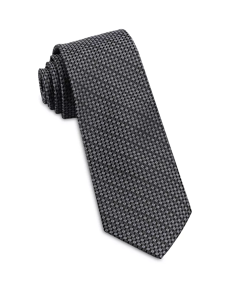Wrk Neat Dot Silk Tie