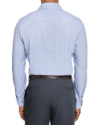 Slim Fit Check Performance Dress Shirt