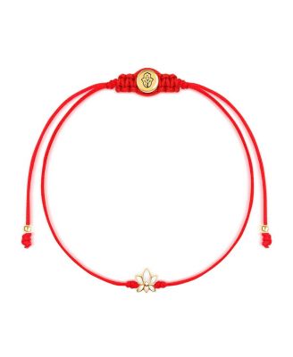 Innocent Guardian Lotus Drawstring  Bracelet