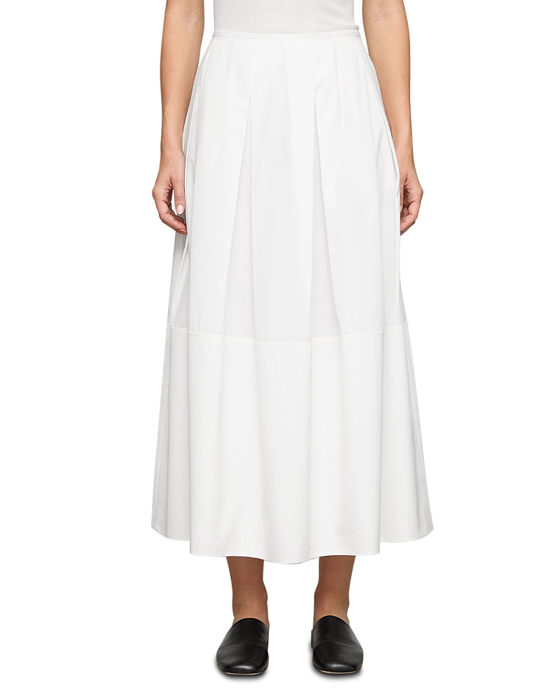 Lafayette 148 New York Inverted Pleat Long Skirt