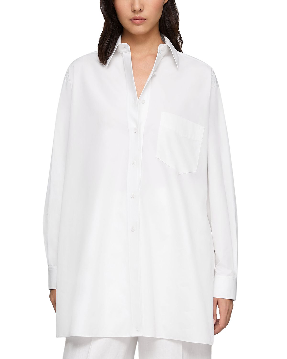Lafayette 148 New York Long Sleeve Convertible Over