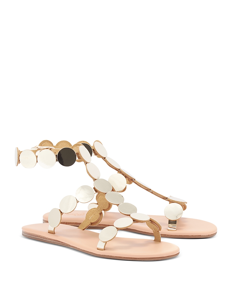 Ancient Greek Sandals Women's Triton Mirror Gold Sandals