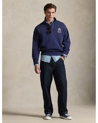 Relaxed Fit Fleece Graphic Sweatshirt