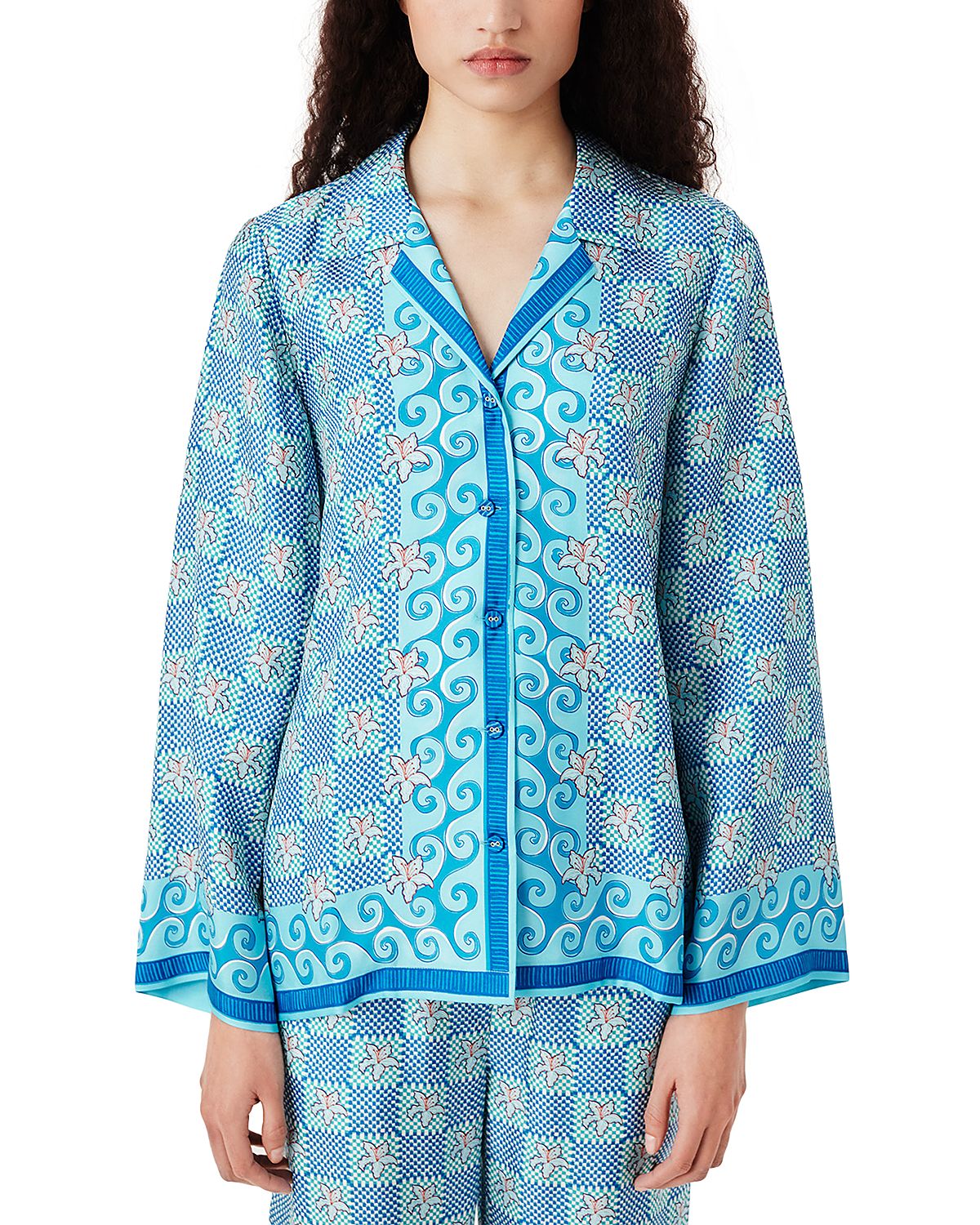 TRESSE Silk Shirt