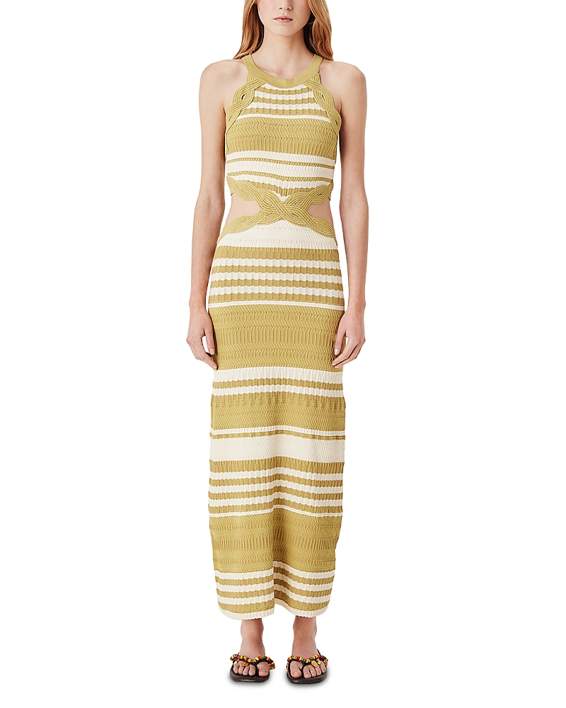 TRESSE Waist Cutout Knitted Dress