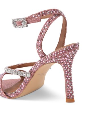 Women's Crystal 90 Strappy Sandals
