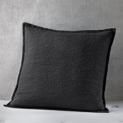Textured Italian Matelasse Euro Sham Set - Exclusive