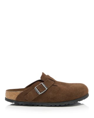 Women's Boston Suede Soft Footbed Clogs