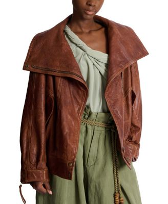  Lambskin Bomber Jacket