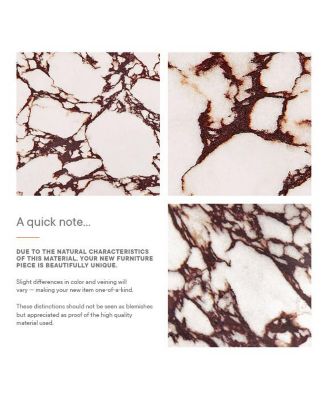 Alora Indoor - Outdoor Patio Concrete Round Coffee Table