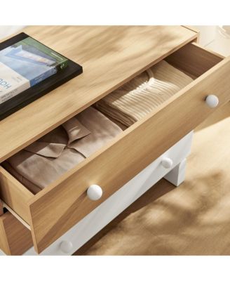 Nolia 3-Drawer Color Block Dresser