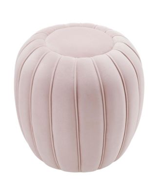 Celebrate Channel Tufted Performance Velvet Ottoman