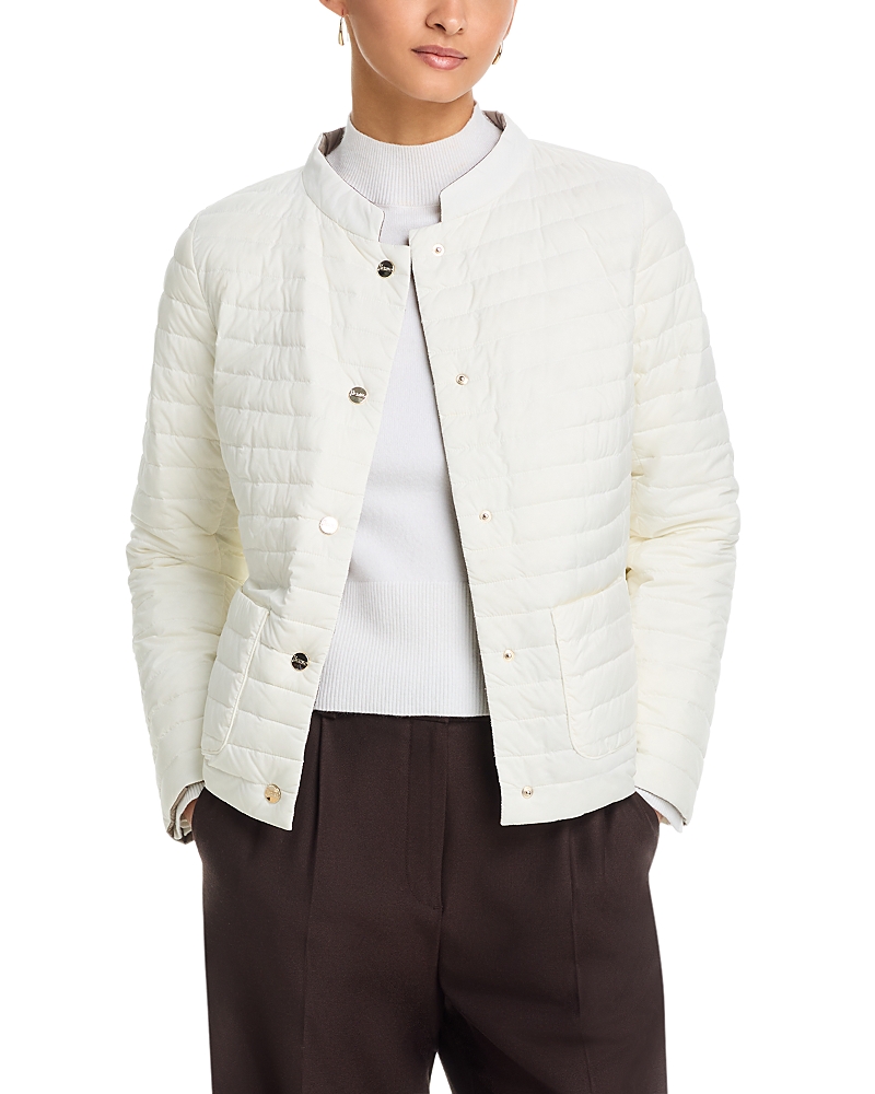 Herno Matte to Shiny Reversible Puffer Coat