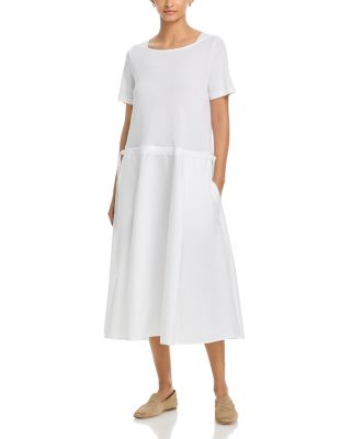 Poplin Shift Dress