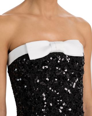 Katya Sequinned Cropped Top