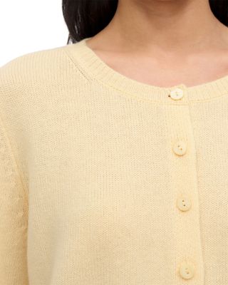 Clara Cashmere Crew Cardigan