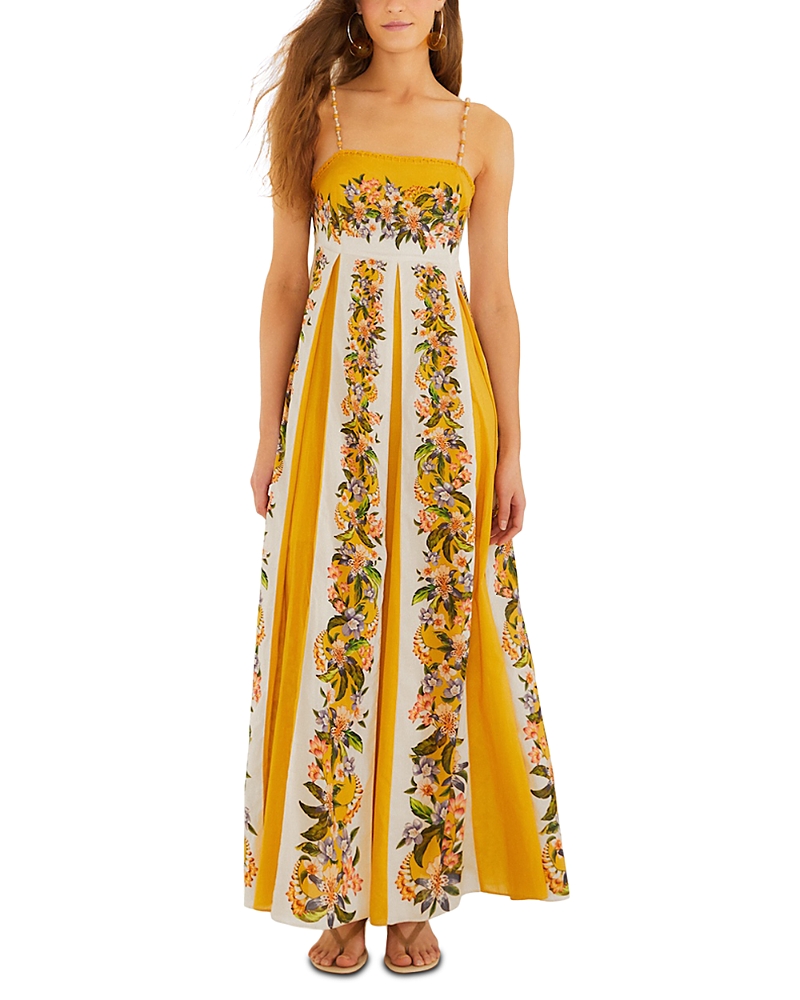 Farm Rio Hilo Stripes Sand Dress