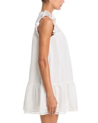 Ditsy Sweet Embroidered Dress - Exclusive