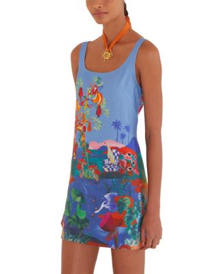 Dream Landscape Linen Dress