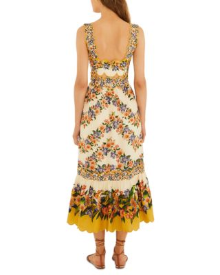 Hilo Stripes Sand Maxi Dress