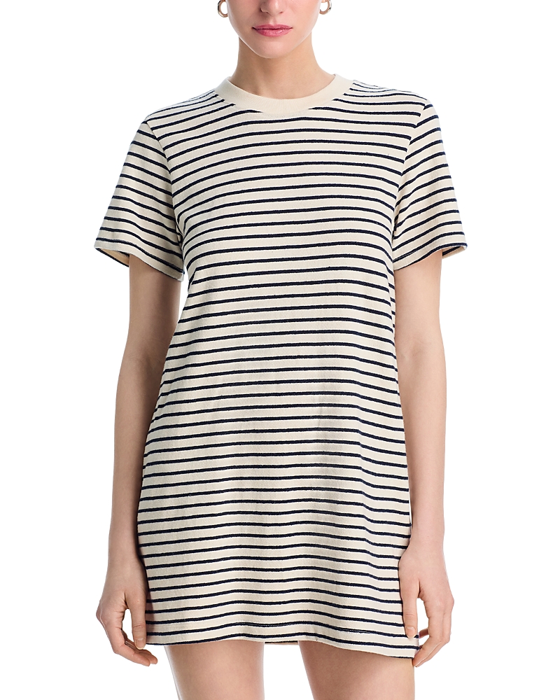 perfectwhitetee Rhett Brushed Rugby T Shirt Dress