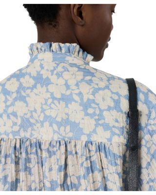 Cephise Ruffled Edge Top