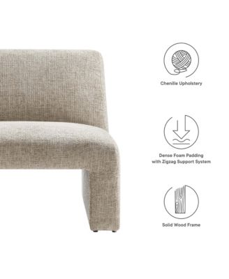 Amita Chenille Upholstered Accent Chair