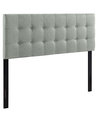 Emily Upholstered Fabric Headboard, King