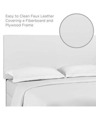 Modway Taylor Upholstered Faux Leather Headboard, California King