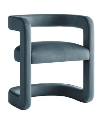 Winslow Barrel Performance Velvet Dining Chair