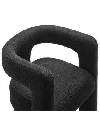 Kayla Boucle Upholstered Armchair