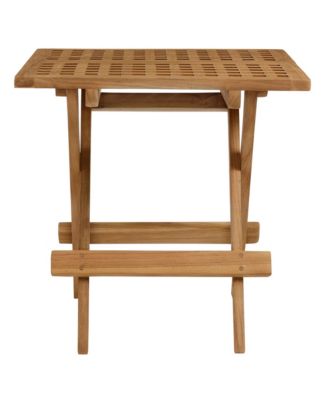 Vienna Outdoor Patio Teak Wood Side Table