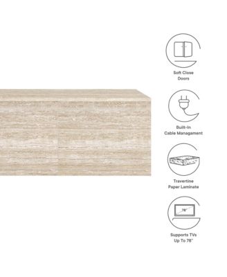 Terra 71" Wall-Mounted TV Stand