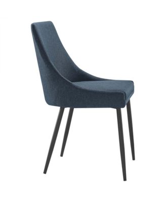 Viscount Upholstered Fabric Dining Chairs, Set of 2