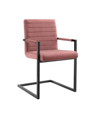 Savoy Performance Velvet Dining Chairs, Set of 2