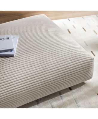 Solace Modular Corduroy Upholstered Ottoman