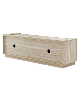 Hollis 59" Travertine TV Stand