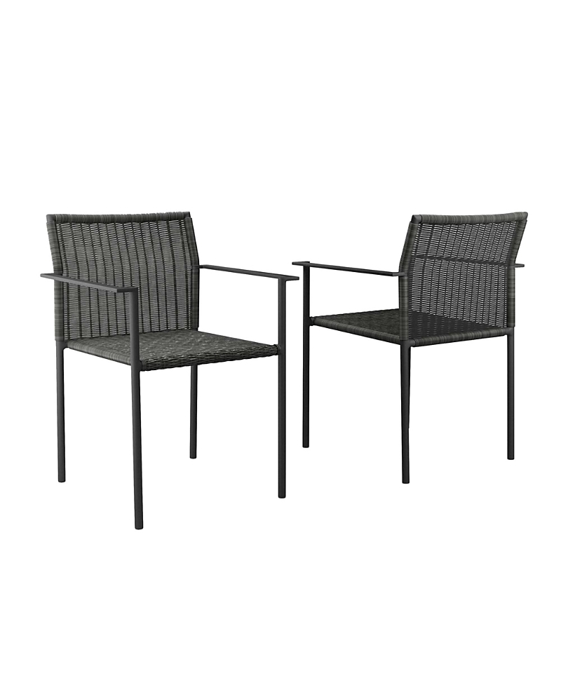 Modway Lagoon Outdoor Patio Dining Armchairs, Set of 2
