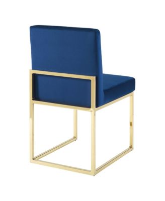 Carriage Performance Velvet Dining Chair, Set of 2