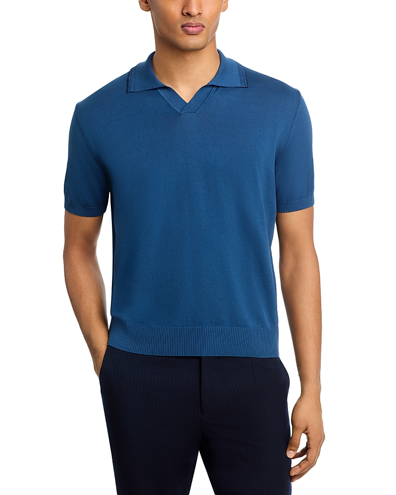 Canali Johnny Collar Cotton Polo Shirt