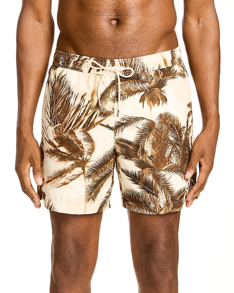 Moncler Tropical Print Swim Shorts