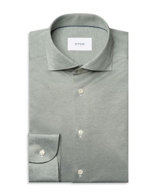 Contemporary Fit Knit Dress Shirt