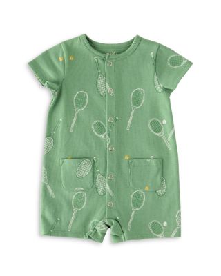 Unisex Short Sleeve Pocket Romper - Baby, Little Kid